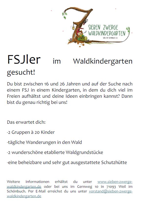 Stellenanzeige